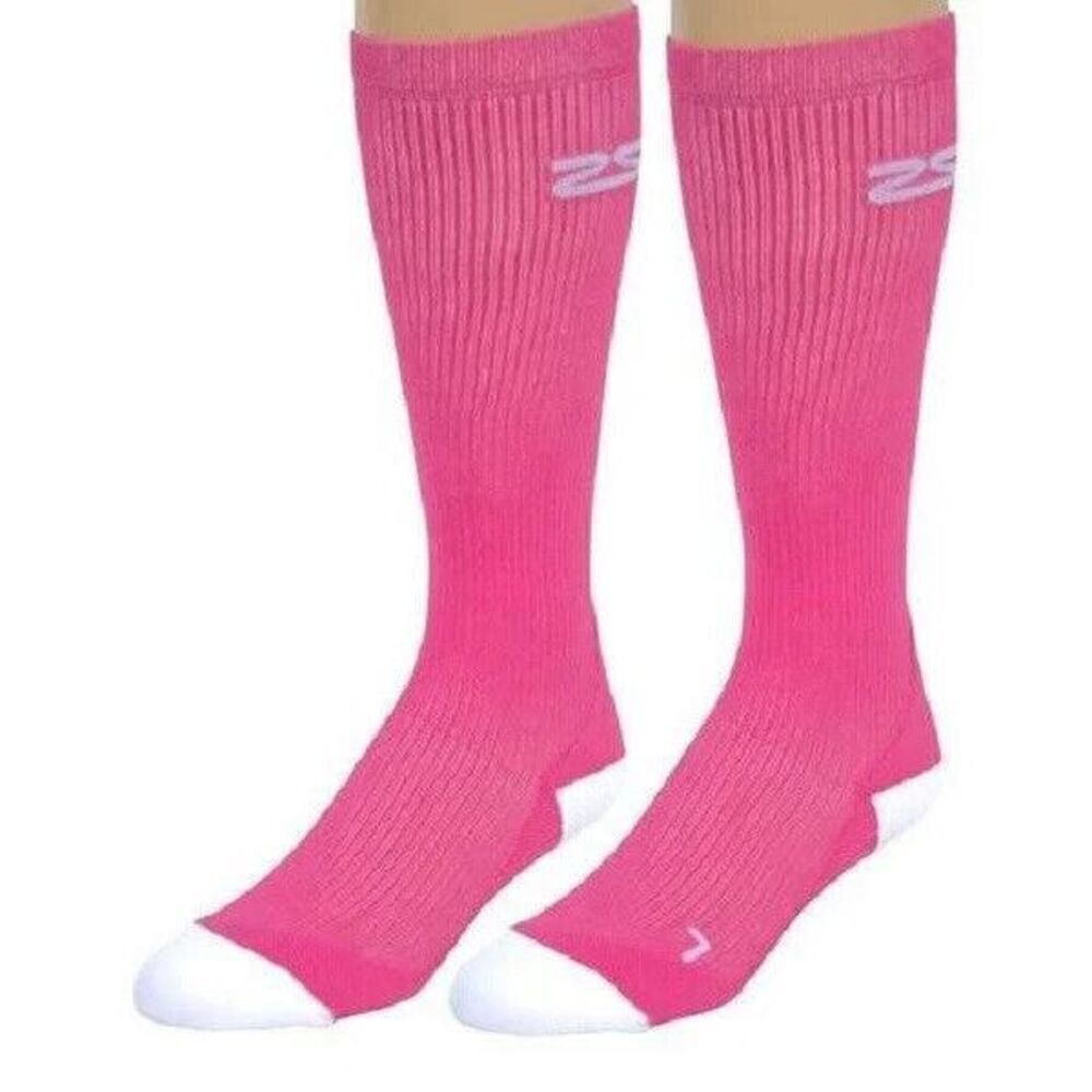 Compression Socks Zensah Fresh Legs Unisex Hot Pink Size Medium